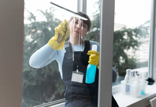 Nettoyage de vitres intérieures et extérieures à Villaines-sous-Lucé